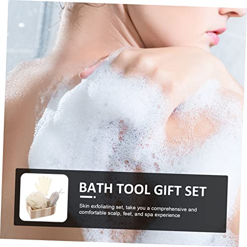 Kit de baño con exfoliante corporal y piedra pómez para pies miniatura 7