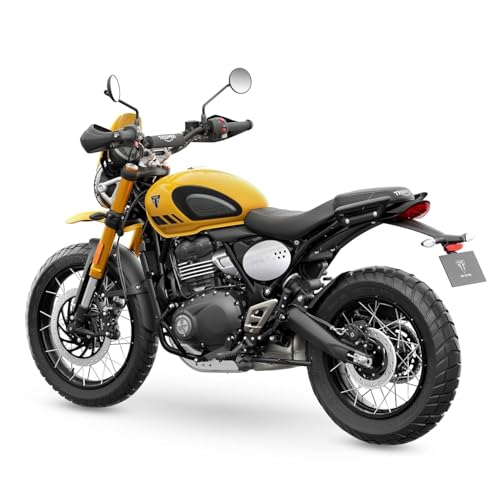 Image of TRIUMPH Scrambler 400 XC (349 CC) Bike Racing Yellow Booking for Ex-Showroom Price