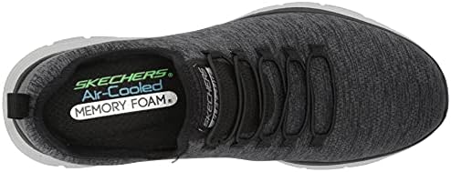 Skechers Men's Flex Advantage 4.0 Contributo Loafer Oxford, Black/Gray, 10 | Image 4