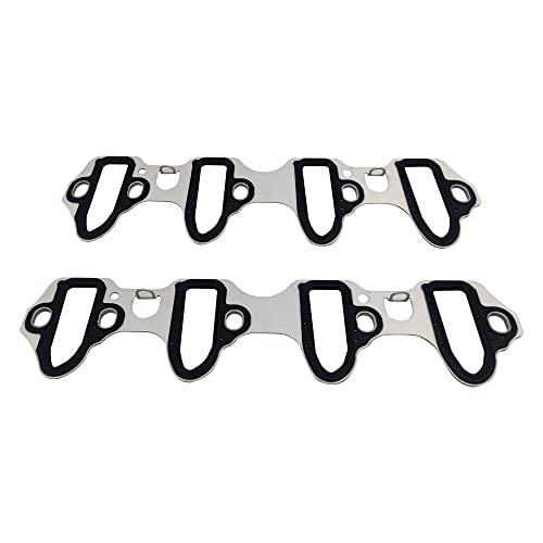 Image of Parts Flow Aluminum Intake Manifold Gasket For 99-15 Chevrolet GMC Cadillac 4.8 5.3 6.0 6.2