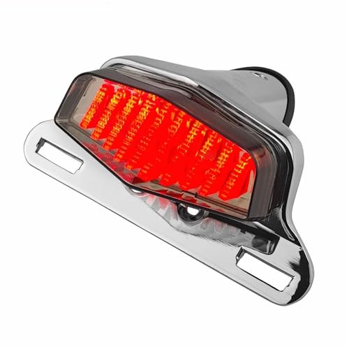 Phare moto feu arrière LED classique finition haut de gamme style rétro - 3