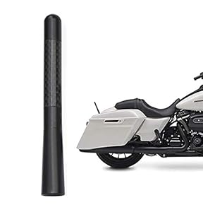 Bingfu Motorrad Carbon Antennenmast Ersatz