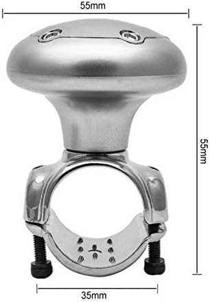 Universal Car Steering Wheel Power Handle Spinner Knob Steering Wheel Fit for Cars, Trucks, Tractors, Mowers, Forklifts