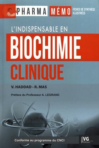 PHARMA MEMO BIOCHIMIE CLINIQUE (French Edition)