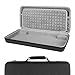 Geekria Full Size Keyboard Case, Hard Shell Travel Carrying Bag for 104~108 Key Computer Mechanical Gaming Wireless Portable Keyboard, Compatible with Corsair K100 RGB Mechanical, K95 RGB Platinum
