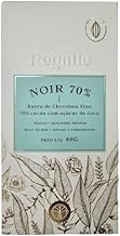 Kit 3X: Chocolate 70% Cacau com Açúcar de Coco Regalle 80g