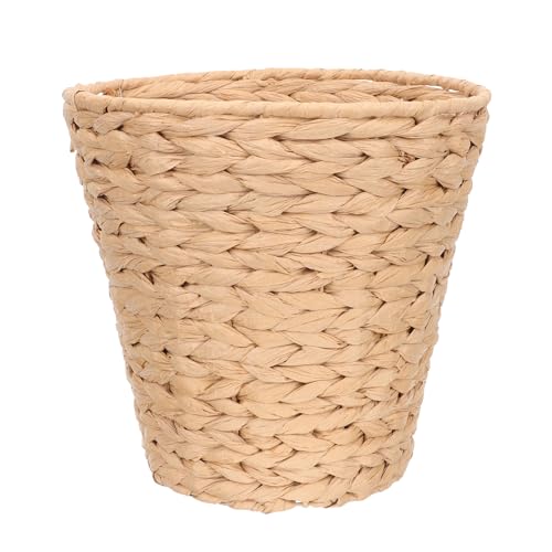 Panier de rangement en corde de papier tressé main de style pastoral