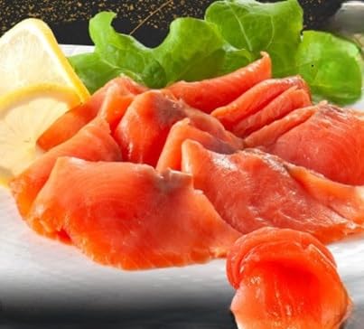 無地熨斗 紅鮭スモークサーモンスライス 40g×4パック お取り寄せグルメ カルパッチョ おつまみ