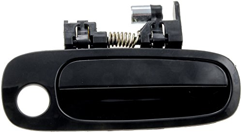 Dorman 77567 Front Passenger Side Exterior Door Handle Compatible with Select Toyota Models, Smooth Black