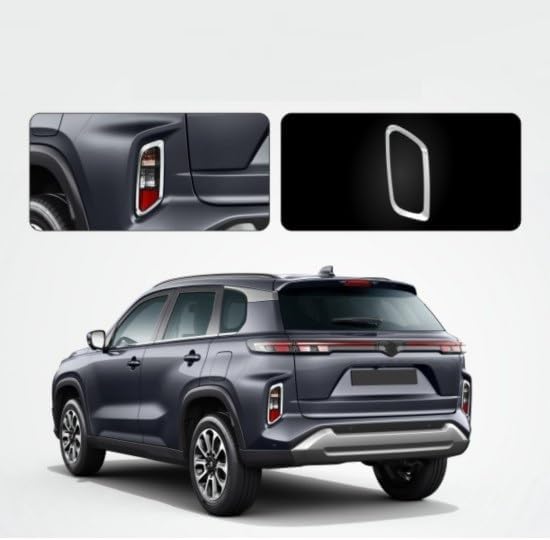 AutoMoto Rear Reflactor Chrome Cover Left and Right Side Lamp Garnish - Chrome Grand Vitara (Sigma, Delta, Zeta, Alpha Variant) All Model
