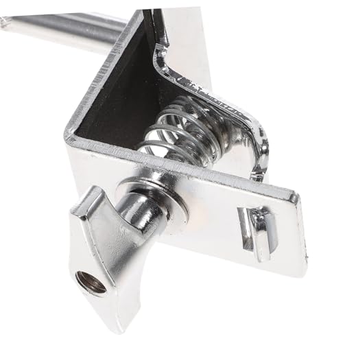 Soporte de sujeción para cencerro MAGICLULU para kit de batería con clip fijo para hardware de percusión miniatura 4