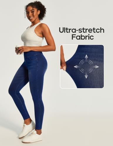 Image of Heathyoga Yoga Pants with Pockets Extra Soft Leggings with Pockets for Women Non See-Through High Waist Workout Leggings