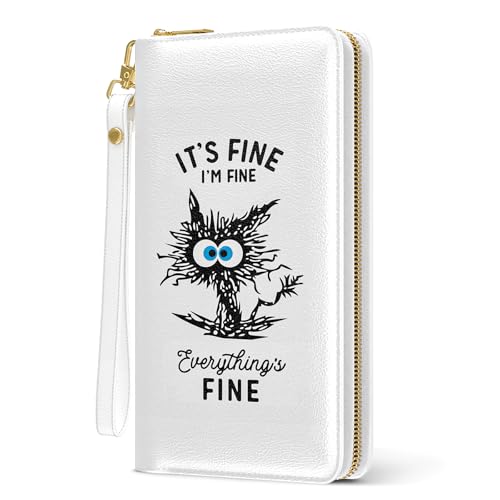Image of Aiawoxc Womens Wallet, RFID Wristlet Wallets for Women, Ladies Clutch Purses, Large Travel Card Holder with Phone Holder | RFID