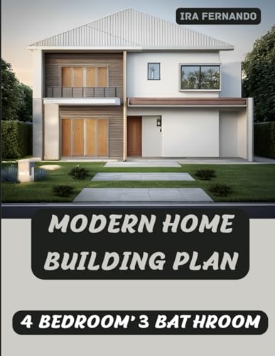 Modern Home Building Plan: 4 Bedroom, 3 Bathroom with Garage