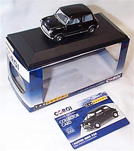 corgi vanguards Austin Mini 850 RAF Station Commander black car 1:43 scale diecast model
