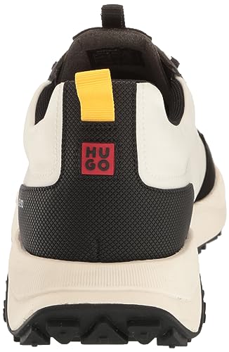 HUGO Men's Kane Mix Material Running Inspired Sneaker3