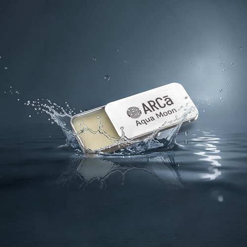 Image of ARCa Aqua Moon Unisex Solid Perfume | Alcohol Free & Non-Greasy Solid Perfume | Luxury & Long-Lasting Fragrance | Perfume Gift for Men & Women | Pocket & Travel-Friendly Solid Perfume