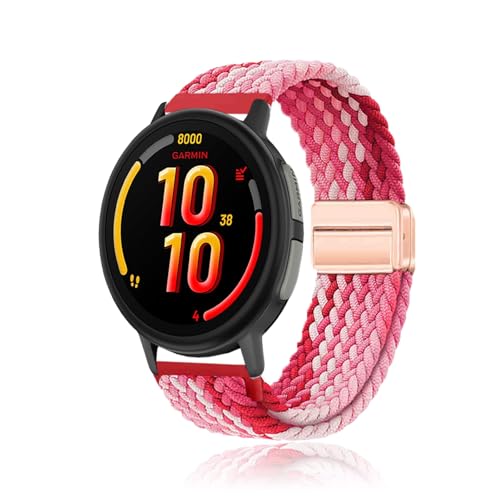 Correa de nylon para Garmin Bounce 2, roja miniatura 1