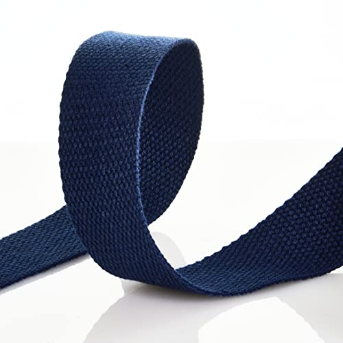 Trimz Cotton Webbing, Dark Navy, 30mm, 5m x 30mm - Image 2