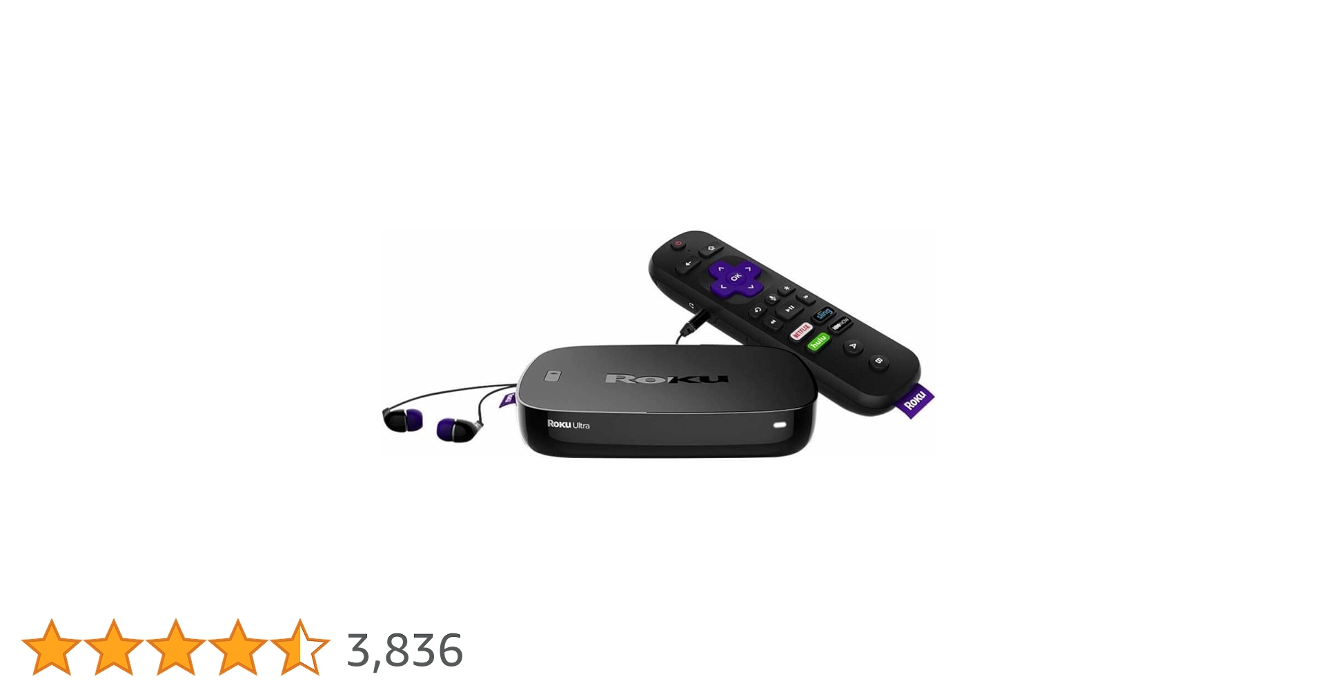 Amazon | Roku Ultra | 4K/HDR/HD ストリーミング プレーヤー