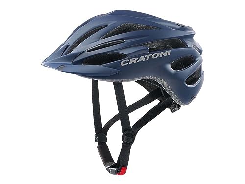 Cratoni Winora Unisex – Erwachsene Pacer Fahrradhelm, dunkelblau matt, L-XL(58-62cm)