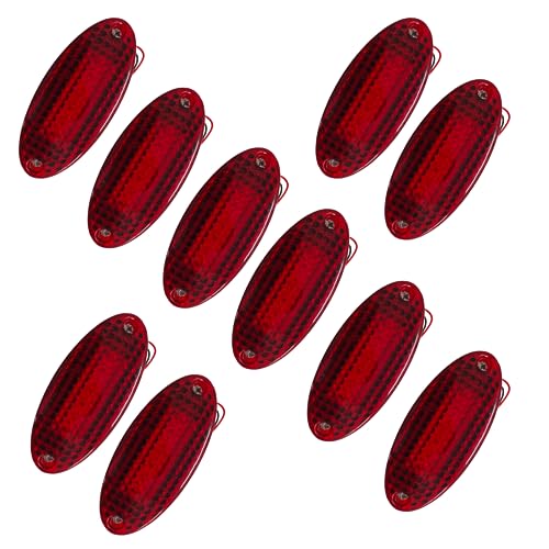 Feux de poulet LED défectueux ? Changez pour ce lot de 10 marqueurs de remorque 24V