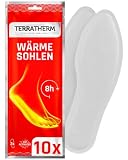 TerraTherm Wärmesohlen – 8h warme Füße, luftaktiviert
