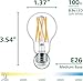 PHILIPS LED 100W A19 3-Pack Ultra Efficient Soft White LED Bulbs (2700K) 1520 Lumen (8.9W = 100W) Dimmable Clear Flicker-Free Light Bulbs