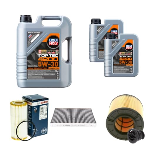 Kit d'inspection d'huile 5W-30 7 L fluide moteur pour Q5 FYB et F57