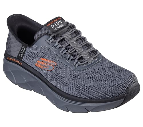 Skechers Men's, Slip-ins Relaxed Fit: D'Lux Walker 2.0 - Rezinate Sneaker4