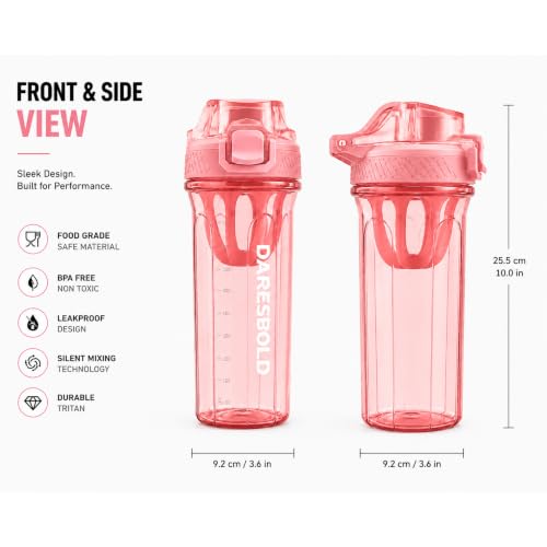 Image of Workout & Fitness Shaker Bottle (750ml) - Heavy-Duty Protein Shaker for Sports & Running. Leak-Proof, BPA-Free with Blender. Ideal for Gym, Pre-Workout, and Supplements.