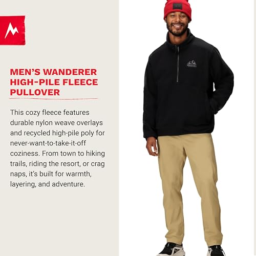 MARMOT Men's Wanderer High Pile Fleece Pullover4