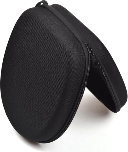 Image of M.G.R.J Portable Carrying Headphone Case Cover for ZEBRONICS Silencio 111 / ZEBRONICS Envy 2 Wireless Over Ear Headphone (Hard|EVA|Black)