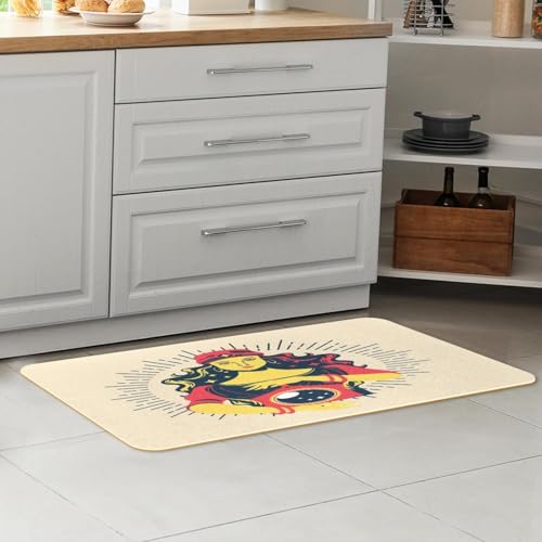 Alfombrillas de cocina de adivino para decorar el pasillo y el cuarto de lavado con estilo 7