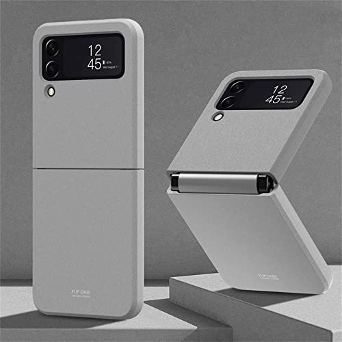 Coque Samsung Z Flip 4 grise pour une protection quotidienne en déplacement