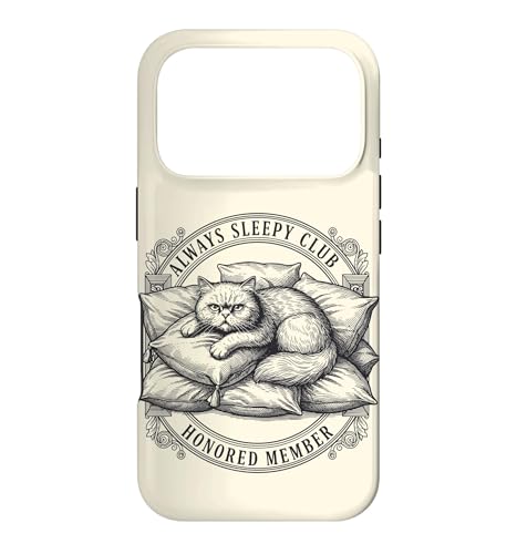 Always Sleepy Club �\����� �L ��������L�D�� �X�}�z�P�[�X iPhone 17 Pro �p