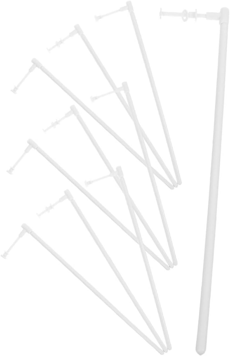 MERRYHAPY 60pcs Pinwheel Rods for Windmill Making Reusable Rods for Garden Decor DIY Projects