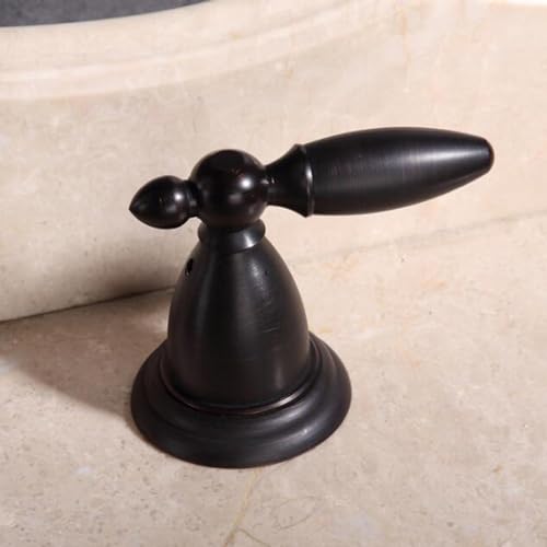 Robinet mitigeur de lavabo 3 trous avec double commande précise - 5
