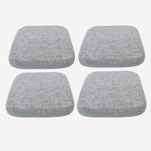 座布団 シートクッション 椅子チェア パッド クッションい ダイニングチェア パッド 正方形高密度フォームシートフロア 四角 和座布団座面めザブトン 無地 シンプル 体圧分散 座り心地いい 四季通用 インテリア 滑り止め付き (Size:50*50*4.5