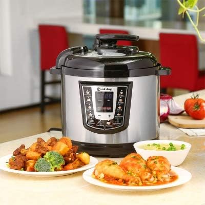 COOKJOY YBW60-100 Stainless Steel Electric Pressure Cooker