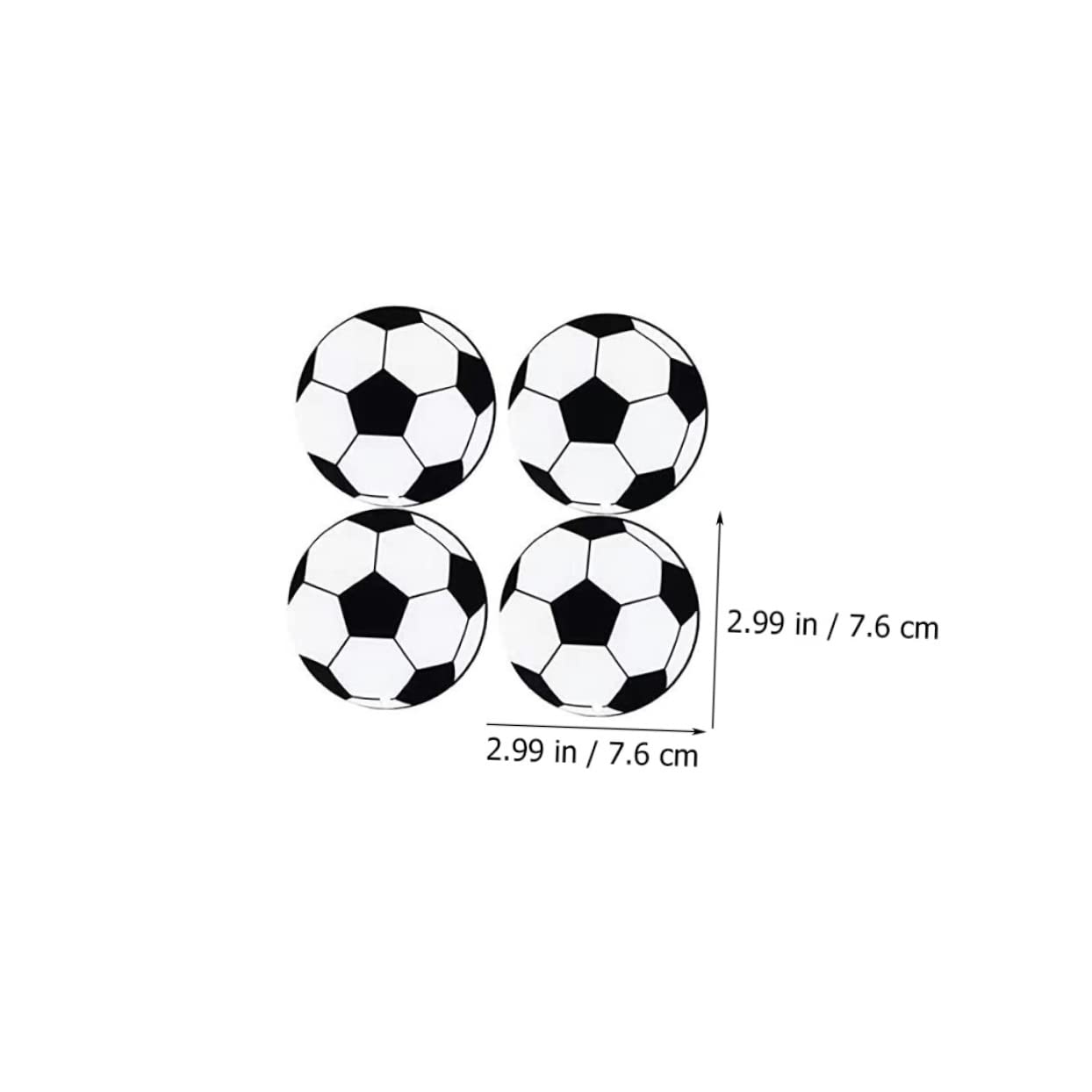 Vaguelly 20juegos Llavero De Fútbol Acrílico Llavero De Balón Deportivo Diy Decoración Balón De Fútbol Para Fiestas Deportivas