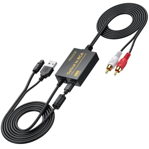 Image of PROZOR 192KHz Digital to Analog Audio Converter - Dolby AC-3 DTS 5.1CH