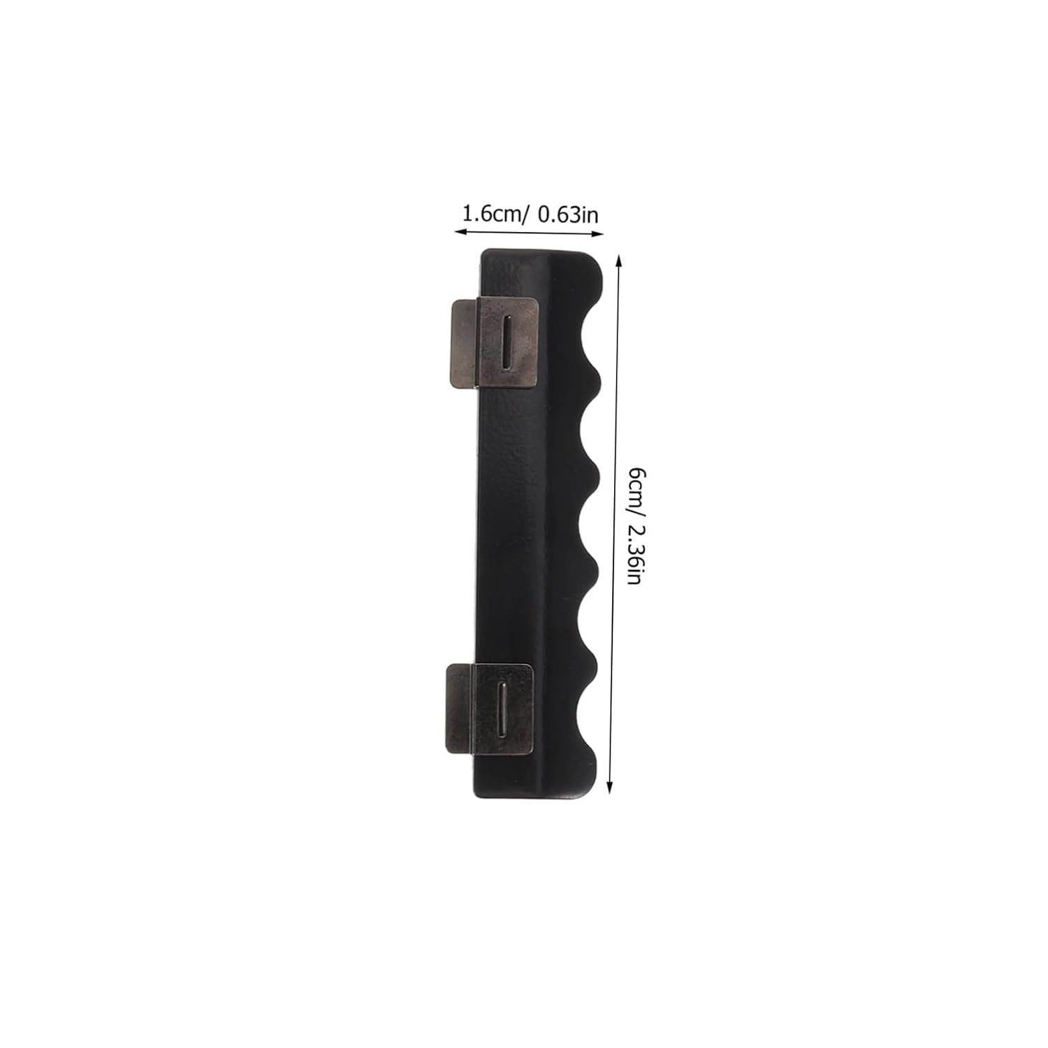 2pcs Hair Dryer Attachment Comb Black Plastic Nozzle