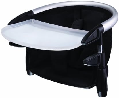phil&teds Lobster Clip-On Highchair, Black – Award Winning Portable High Chair – Includes Carry Bag and Dishwasher Safe Tray – Hygienic and Easy Clean – Safe and Secure – Ideal For Home and Travel
