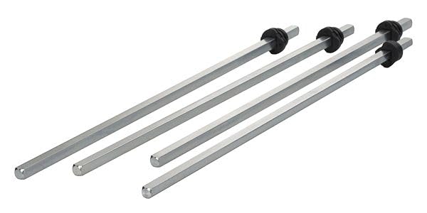 Siemens 3LD9245-2C Mechanizm roboczy sprzęgła drzwiowego, zestaw, wał 8 x 8 mm, długość 600 mm, 5 części, akcesoria do głównych przełączników sterowania 3LD23/24 i wyłączników awaryjnych, biały