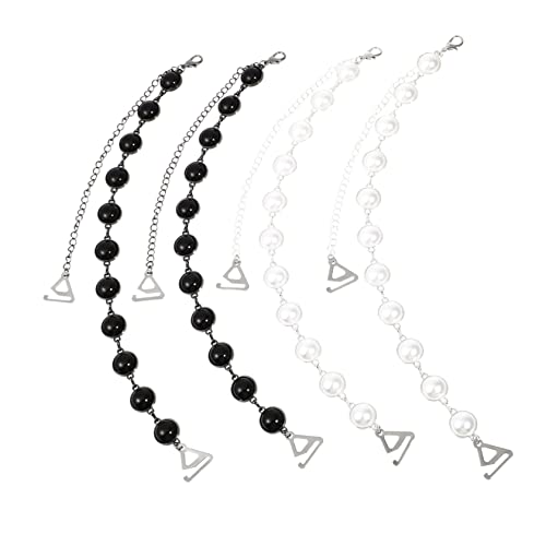 Bandoulière réglable noire en alliage pour soutien-gorge amovible BESPORTBLE