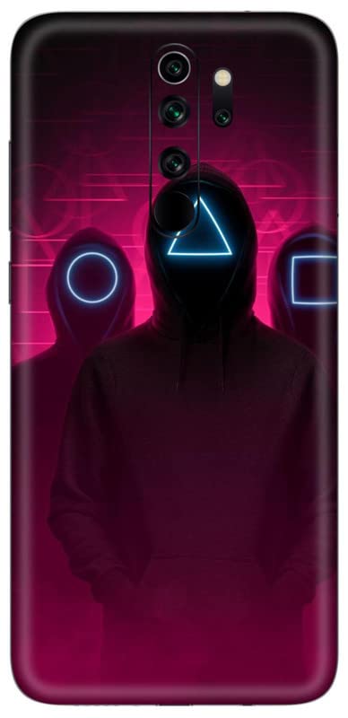 Image of Mobile Skin Sticker Compatible with Redmi Note 8 Pro Skin Not Back Cover, Camera & Back Protector Mobile Skin Wrap; Redmi Note 8 Pro-KE-363