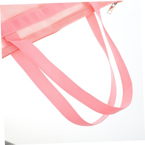 Portable Large Beach Bag with Handle Mesh Design for Separation Tote for Travel and Outdoor Use for Storing Cosmetics and Beach Towels4