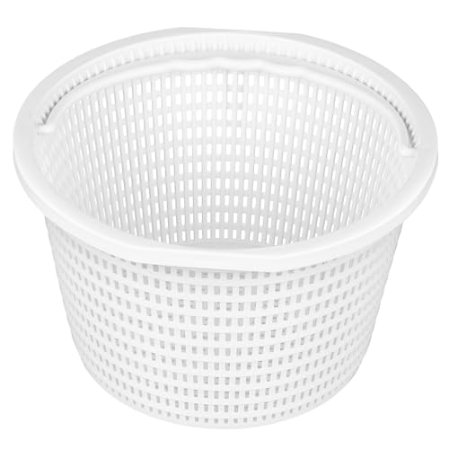 Homoyoyo Cesta Filtro Piscina Grande Abs Resistente para Skimmer Compatible Reutilizable para Depuradoras y Piscinas Desmontables Recoge y Cabello Eficazmente