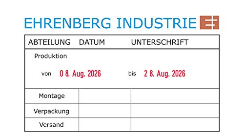 trodat Datumstempel Professional 54126/PL, konfigurierbar